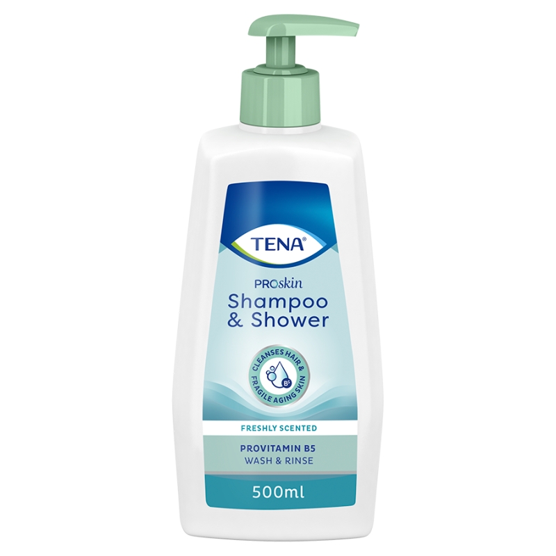 ESSITY POLAND TENA Shower & Shampoo , Waschgel i Shampoo 2w1, 500 ml