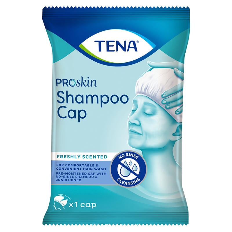 TENA Shampoo Cap  czepek do mycia włosów, 1 szt.