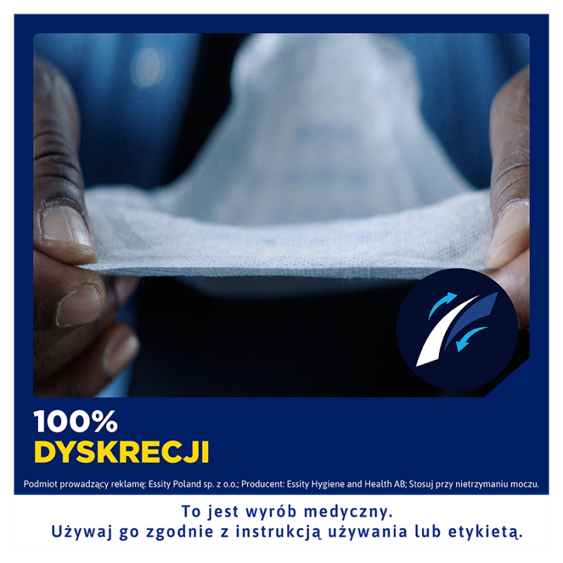 TENA Men Active Fit Level 3, wkłady anatomiczne, 20 szt.