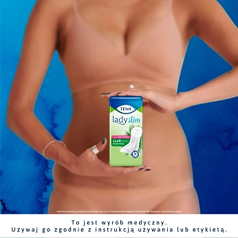 Tena Lady Slim Normal, wkładki anatomiczne, 12 szt.