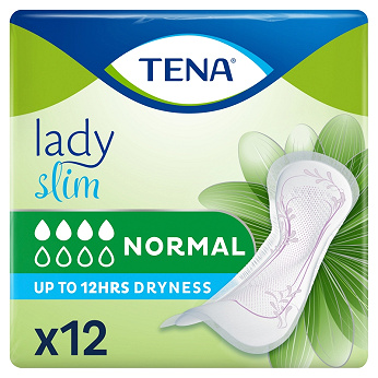 Tena Lady Slim Normal, wkładki anatomiczne, 12 szt.