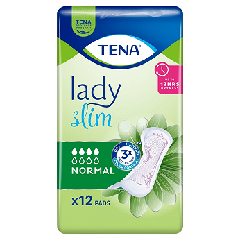 Tena Lady Slim Normal, wkładki anatomiczne, 12 szt.