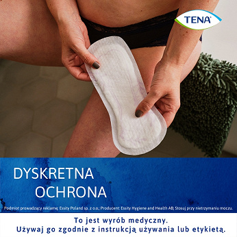 Tena Lady Slim Mini Plus , wkładki anatomiczne na nietrzymanie moczu, 16 szt.