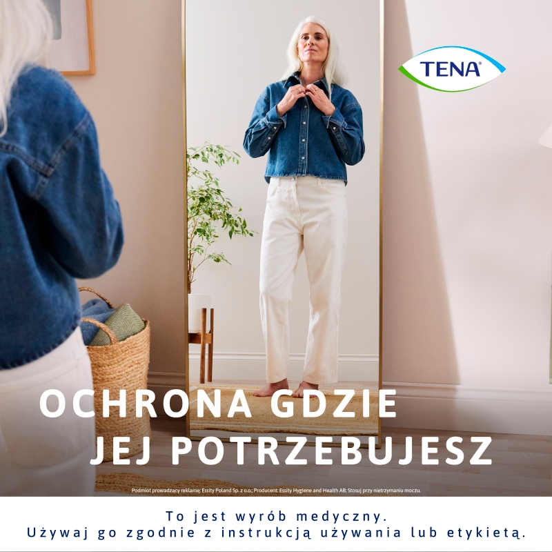 Tena Lady Slim Mini Plus , wkładki anatomiczne na nietrzymanie moczu, 16 szt.