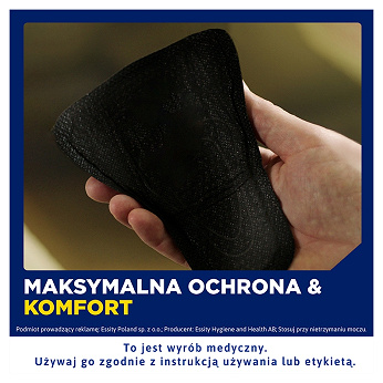 Tena Men Active Fit Extra Light, wkładki anatomiczne dla mężczyzn, 14 szt.
