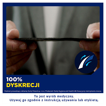 Tena Men Active Fit Extra Light, wkładki anatomiczne dla mężczyzn, 14 szt.