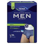 TENA MEN Active Fit Pants  majtki chłonne Plus Blue L/XL, 8 szt.