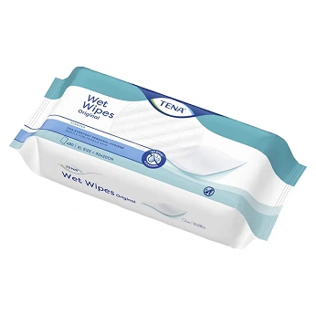 TENA Wet Wipes Original , chusteczki nawilżające, 80 szt.