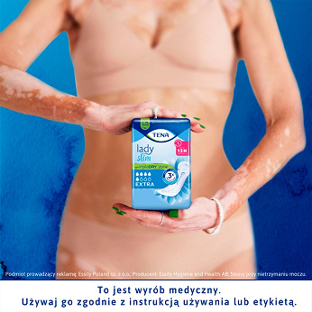 Tena Lady Slim Extra , wkładki anatomiczne, 10 szt.