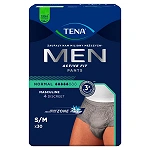 TENA Men Pants majtki chłonne Normal Grey S/M, 30 szt.