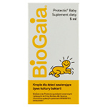 BioGaia Protectis Baby, krople doustne zawierające żywe kultury bakterii, butelka 5 ml.