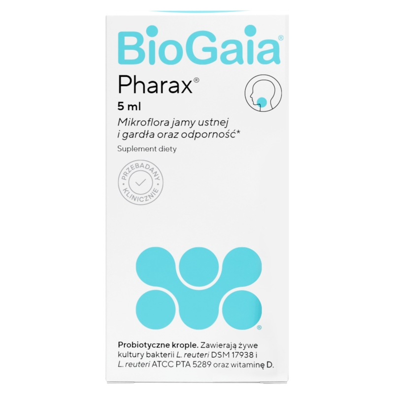 Biogaia Pharax krople, 5 ml