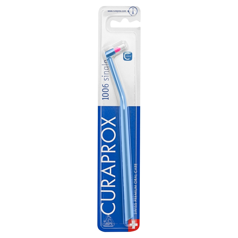 Curaprox CS 1006, szczoteczka do dokładnego czyszczenia zębów hipermiękka, 1 szt.