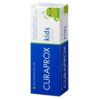 Curaprox kids, pasta do zębów dla dzieci o smaku miętowym, 60 ml