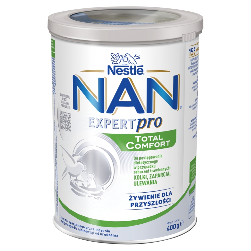 NAN Expert pro Comfort, mleko modyfikowane w proszku dla niemowląt z lekkimi problemami trawiennymi, 400 g