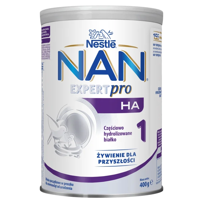 NAN Expert pro H.A. 1 proszek do żywienia niemowląt, puszka 400 g
