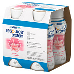 Resource Protein truskawkowy, 4 x 200 ml