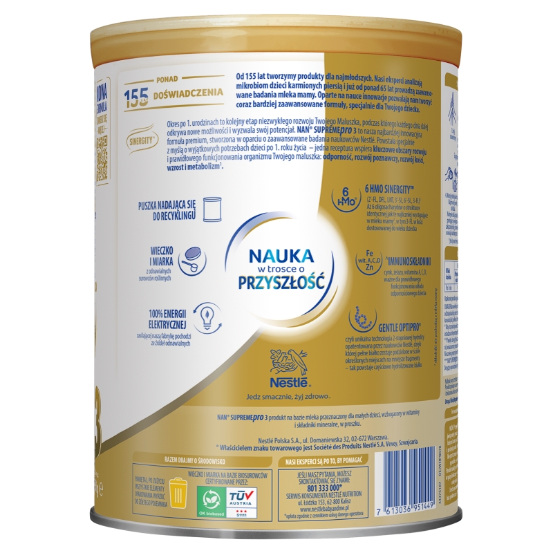 NAN Supreme pro 3, 800 g
