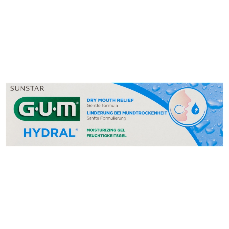 SUNSTAR GUM HYDRAL, nawilżający żel do jamy ustnej, 50 ml