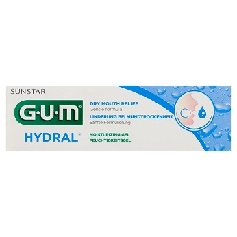 SUNSTAR GUM HYDRAL, nawilżający żel do jamy ustnej, 50 ml