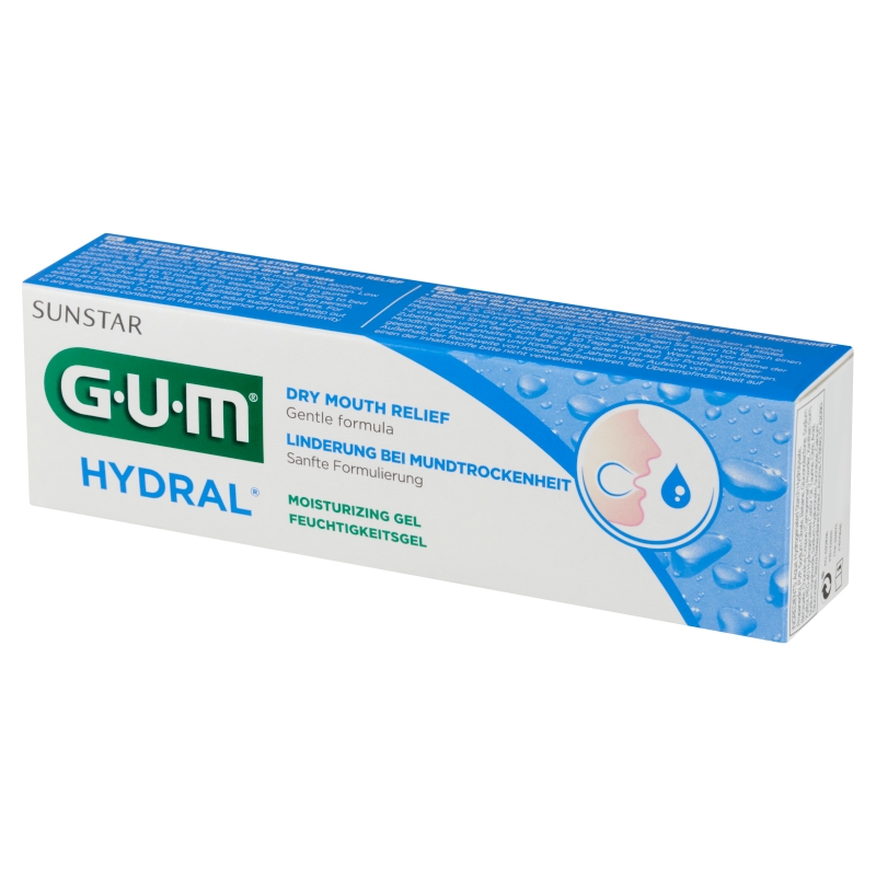 SUNSTAR GUM HYDRAL, nawilżający żel do jamy ustnej, 50 ml