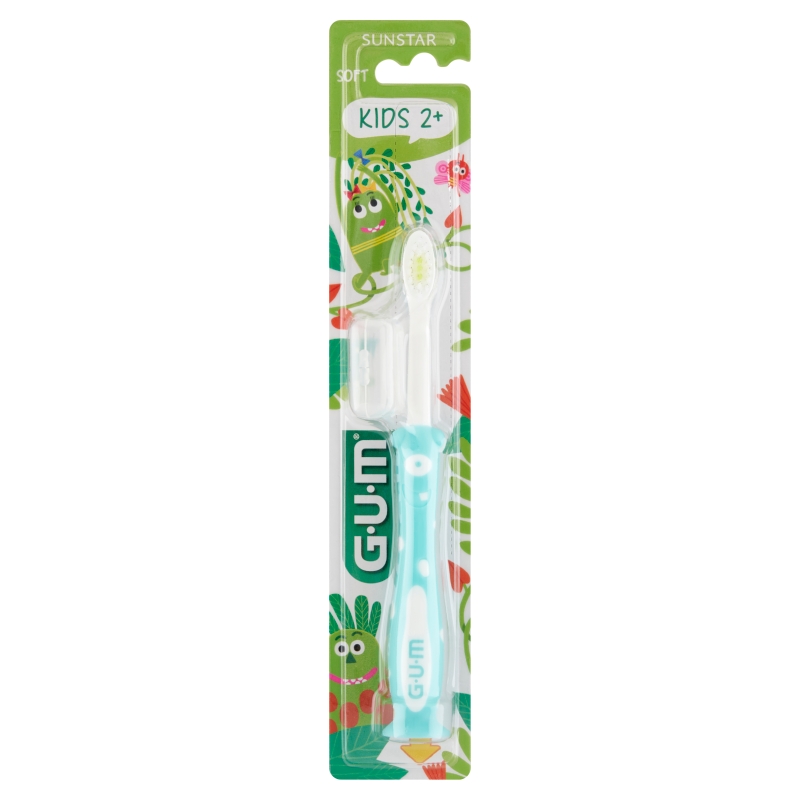 SUNSTAR GUM KIDS, szczoteczka do zębów dla dzieci miękka, 1 szt.