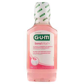 SUNSTAR GUM SensiVital+, płyn do jamy ustnej, 300 ml