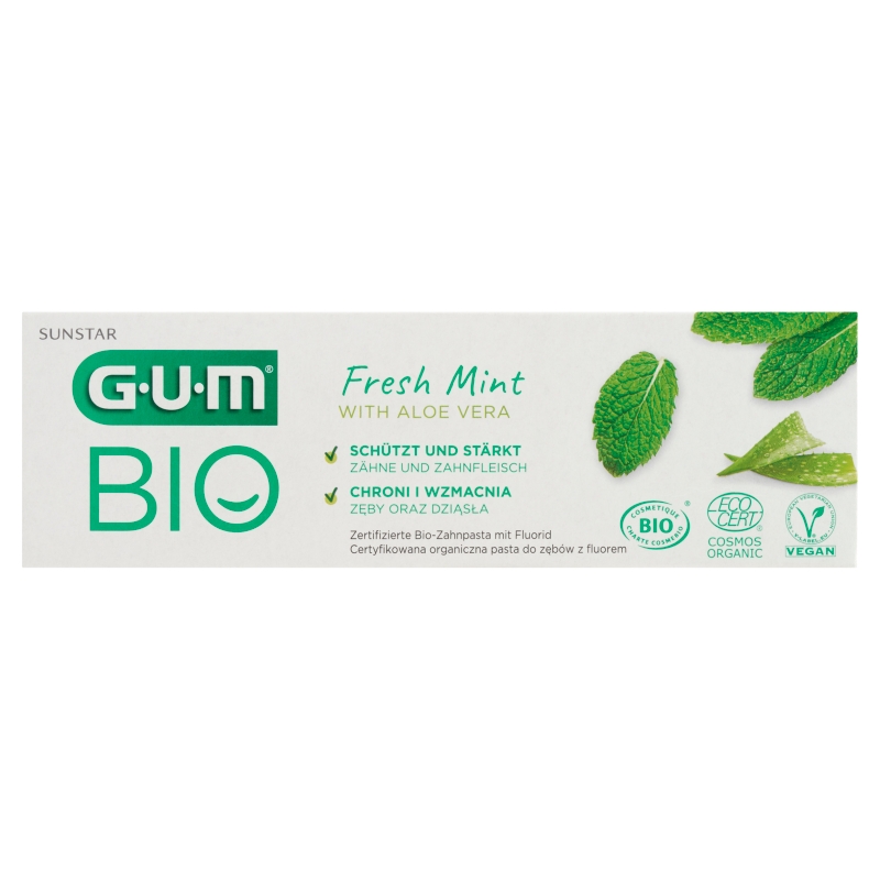 SUNSTAR GUM Bio pasta do zębów mięta, 75 ml