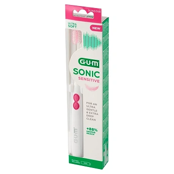 Sunstar Gum Sonic Sensitive, szczoteczka soniczna, 1 szt.