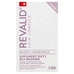 Revalid Hair Complex kapsułki dla osób chcących zadbać o zdrowe włosy i paznokcie, 60 szt.
