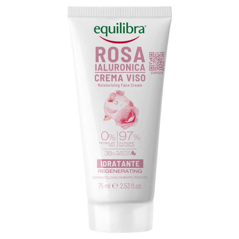 EQUILIBRA Equilibra Rosa, krem różany nawilżający, 75 ml