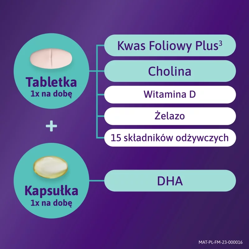 Femibion 3 Karmienie Piersią,  56 tabletek + 56 kapsułek