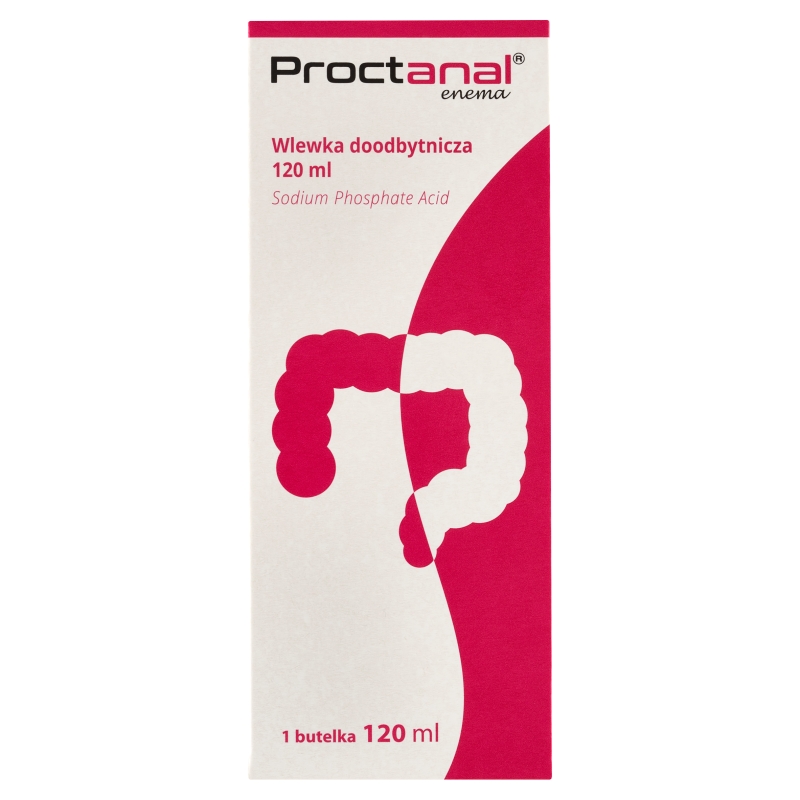 Proctanal Enema wlewka, 120 ml
