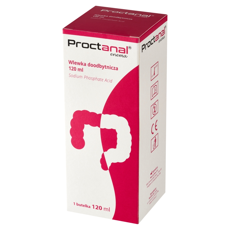 Proctanal Enema, wlewka, 120 ml