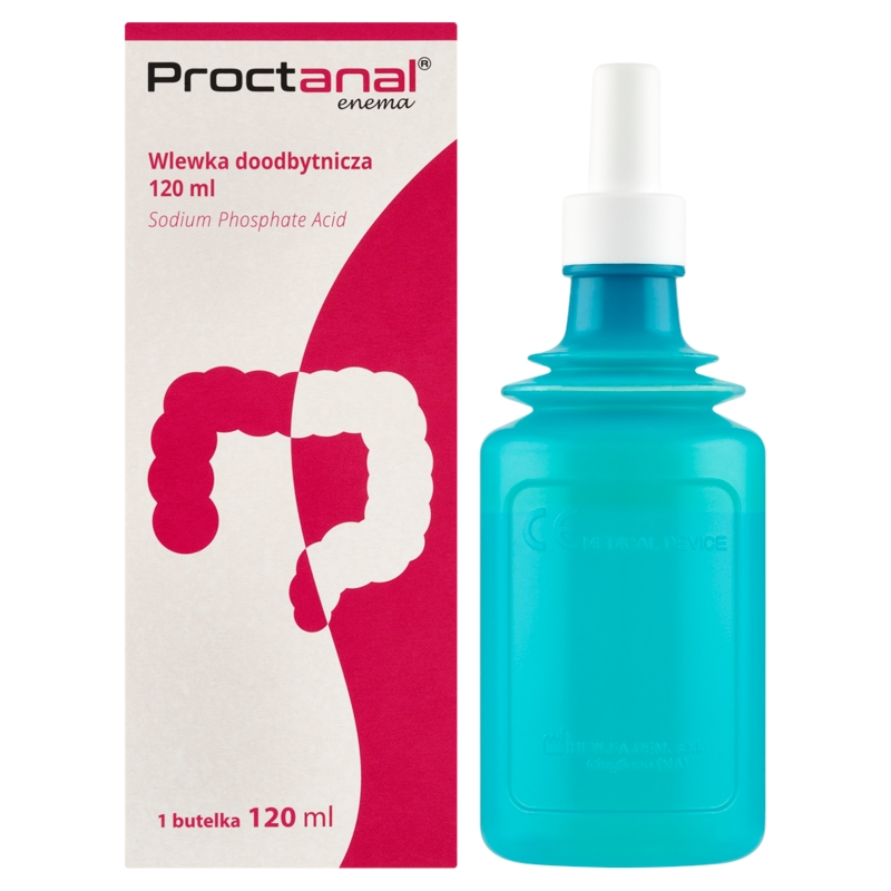 Proctanal Enema, wlewka, 120 ml