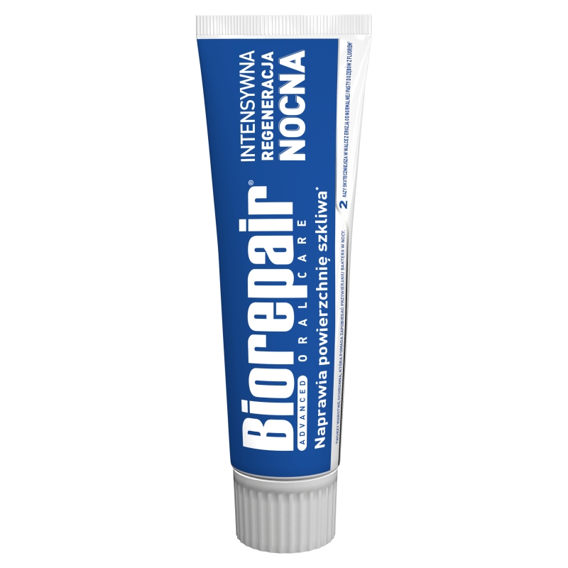 Biorepair Night, pasta do zębów odbudowująca zęby w nocy, 75 ml