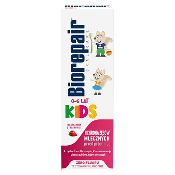 Biorepair Kids, pasta do zębów dla dzieci, 50 ml