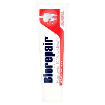 Biorepair Sensitive Teeth, pasta do zębów wrażliwych, 75 ml