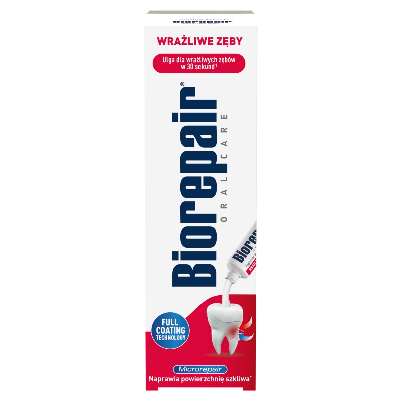 Biorepair Sensitive Teeth pasta do zębów wrażliwych, 75 ml