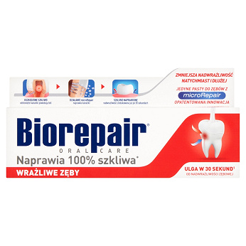 Biorepair Sensitive Teeth, pasta do zębów wrażliwych, 75 ml