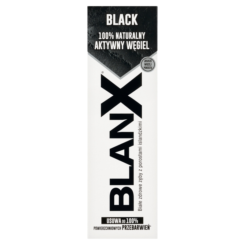 BlanX Black, wybielająca pasta do zębów, 75 ml