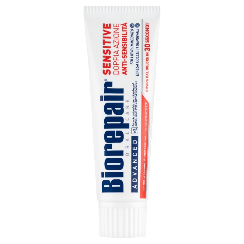 Biorepair Advanced Sensitive, pasta do zębów wrażliwych, 75 ml
