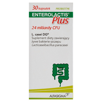 Enterolactis Plus, 30 kapsułek