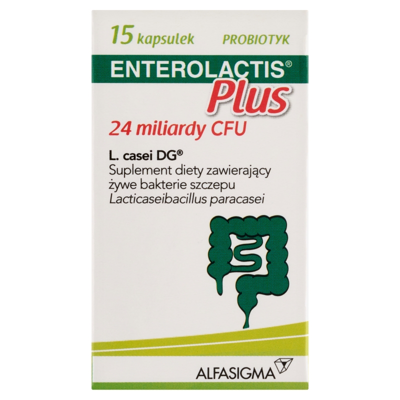 Enterolactis Plus 15 kapsułek