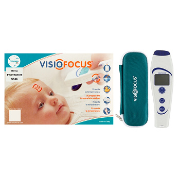 Termometr bezdotykowy VISIOFOCUS 06400, z etui, 1 szt.