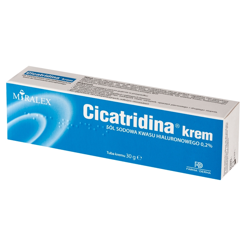 Cicatridina, krem do gojenia ran powierzchownych i głębokich, tuba 30 g