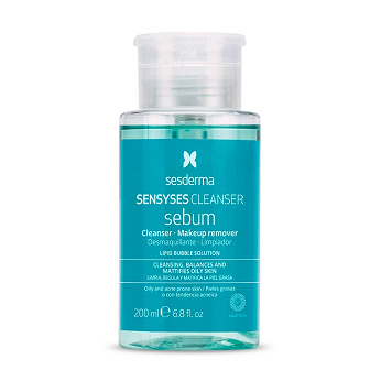 Sesderma Sensyses Sebum Cleanser, płyn do demakijażu, 200 ml