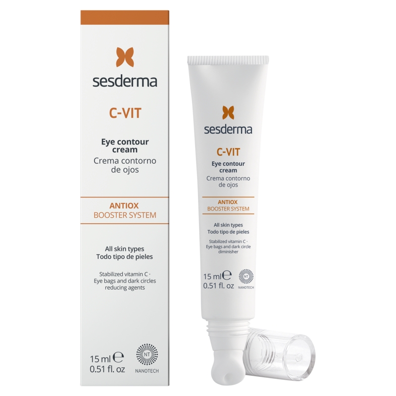 SESDERMA S.L. SESDERMA C-VIT, krem rozjaśniający pod oczy, 15 ml