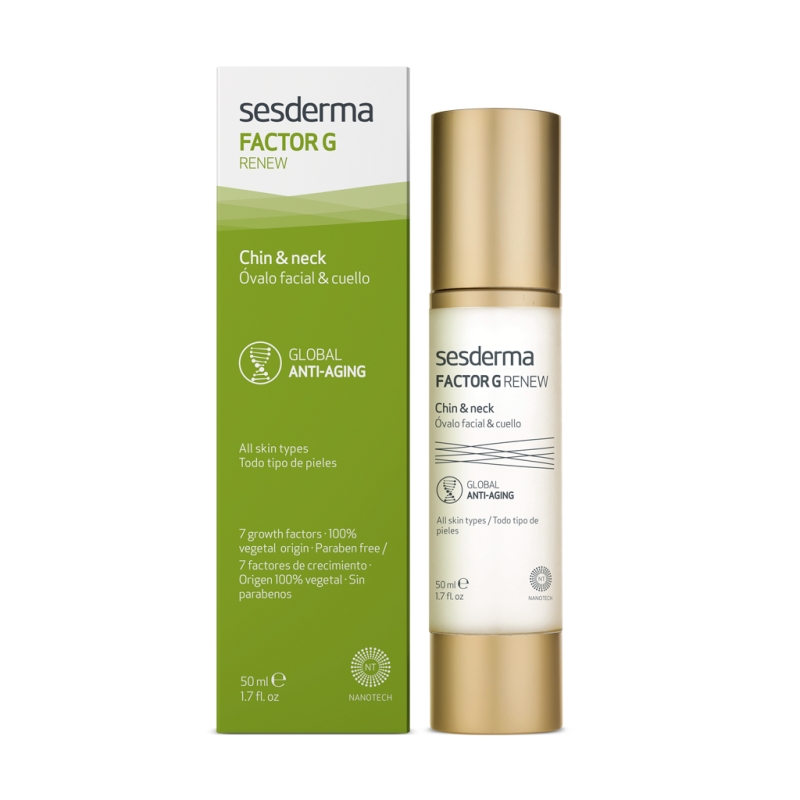 SESDERMA Factor G Renew, krem na szyję i owal twarzy, 50 ml