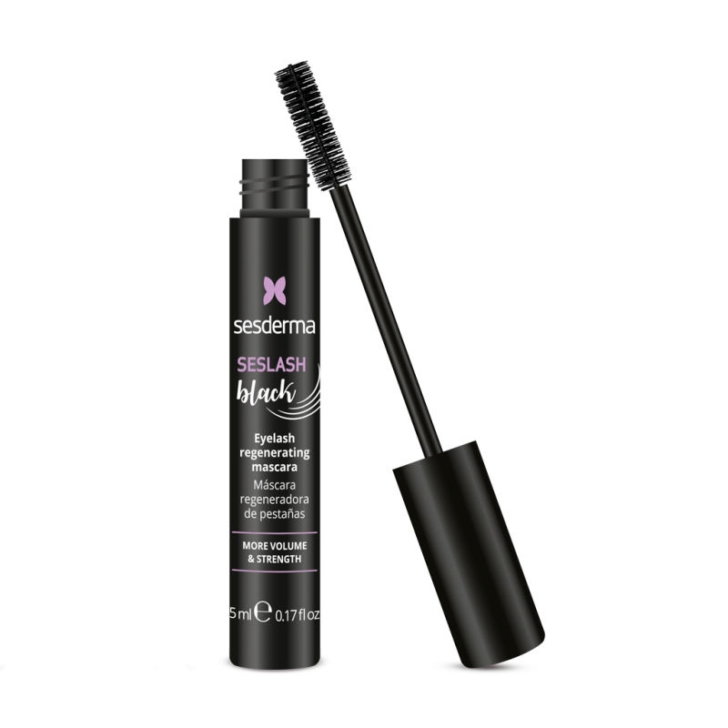 SESDERMA Seslash Black, tusz regenerujący do rzęs, 5 ml